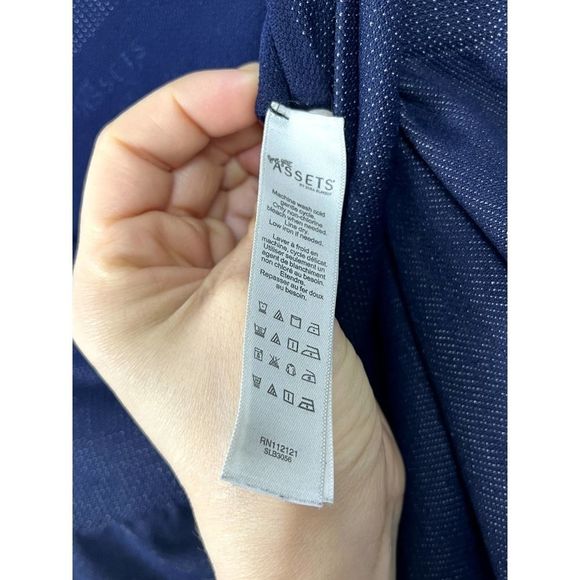 Love Your Assets by Sara Blakely Blue Spanx high rise compression legging Small - Picture 9 of 9